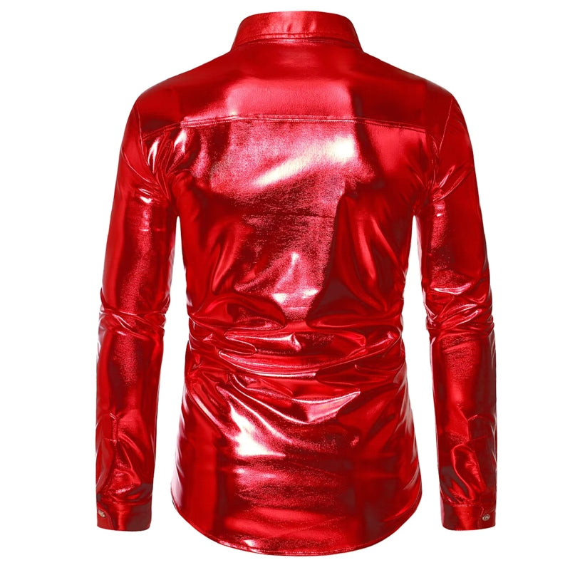 Dance Club Wear Hip Hop Shirt Men Shirts Men's Clothing - Tophatter Daily Deals