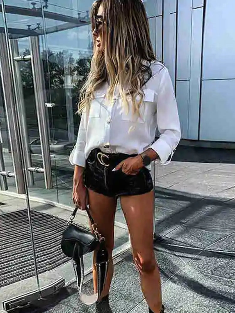 Women Long Sleeve Shirts Blouses & Shirts - Tophatter Daily Deals