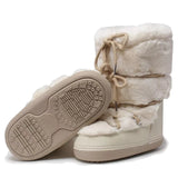 Winter Fur Women Snow Boots Snow Boots - Tophatter Daily Deals