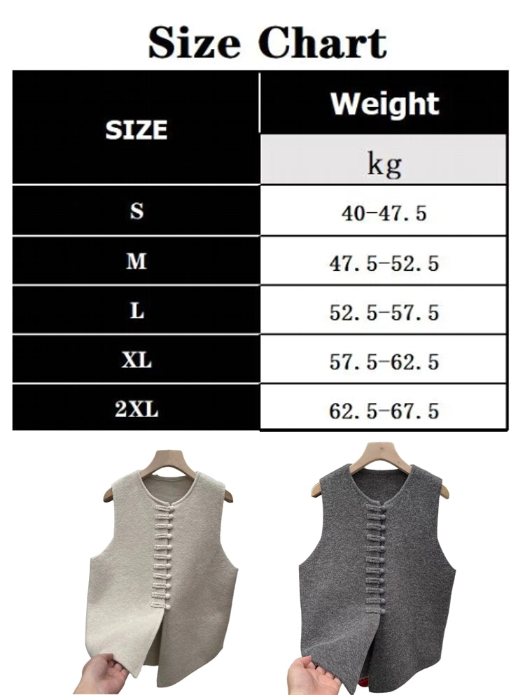 Winter Round Neck Vest Sweater Tops Blouses - Tophatter Daily Deals