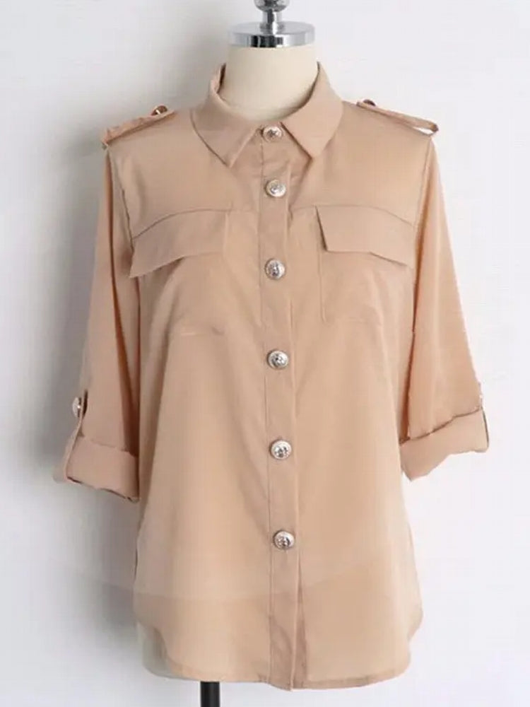 Women Long Sleeve Shirts Blouses & Shirts - Tophatter Daily Deals