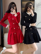 Stylish Office Ladies Retro Fishtail Mini Dress Work Wear Blazers - Tophatter Daily Deals