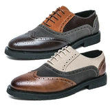 Men's Leather Oxfords Men Shoes - Tophatter Daily Deals