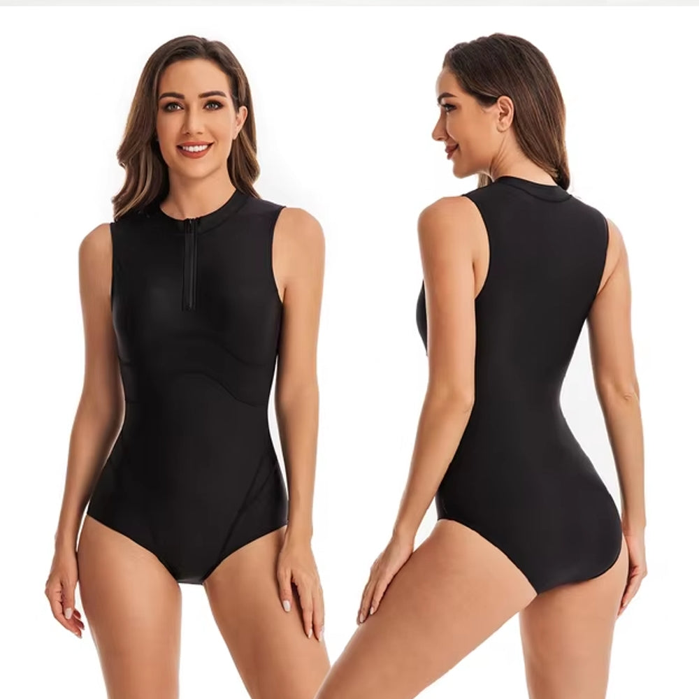 One Piece Swimsuit Long Sleeve Swimwear Women Bathing Suit Retro Swimsuit Vintage One-piece Surfing Swim Suits 20 SWIMWEAR - Tophatter Daily Deals