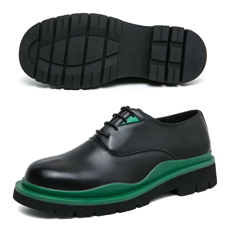 Patent Leather Oxford Men Shoes Black Matte Men Dresses Shoes - Tophatter Daily Deals