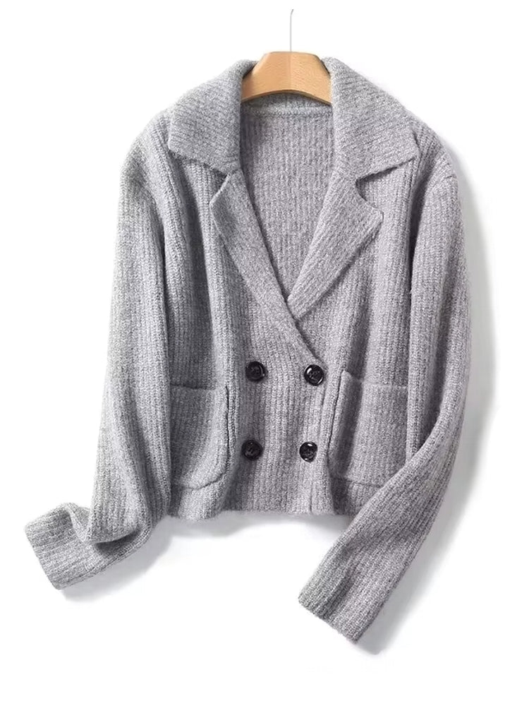 Women Knitted Jackets Winter Outwears Jacket - Tophatter Daily Deals