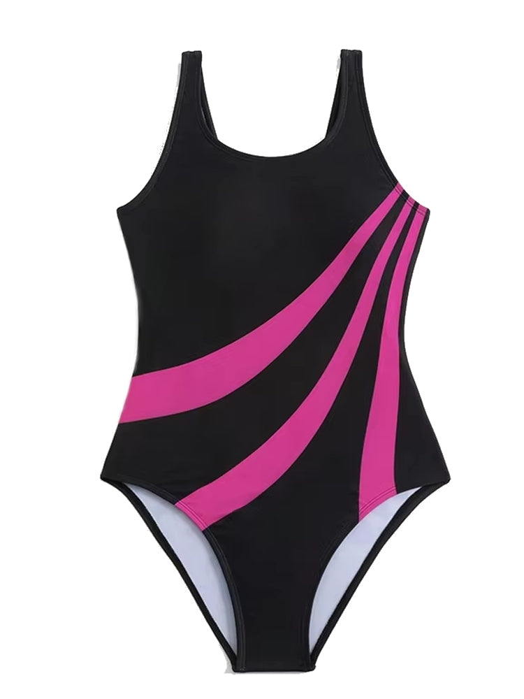 Summer Sexy One Piece Women's Closed Swimwear Swimwear - Tophatter Daily Deals