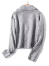 Women Knitted Jackets Winter Outwears Jacket - Tophatter Daily Deals