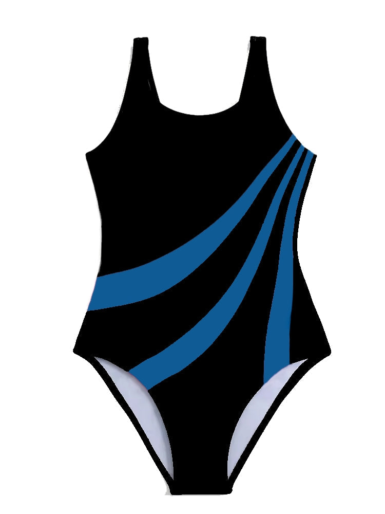 Summer Sexy One Piece Women's Closed Swimwear Swimwear - Tophatter Daily Deals