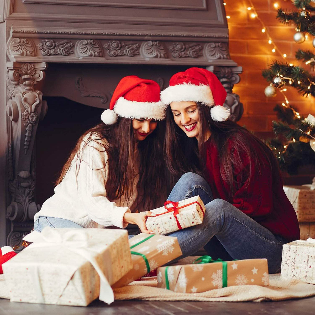 Comfort Christmas Hats Extra Thick Classic Fur Seasonal Decor - Tophatter Daily Deals