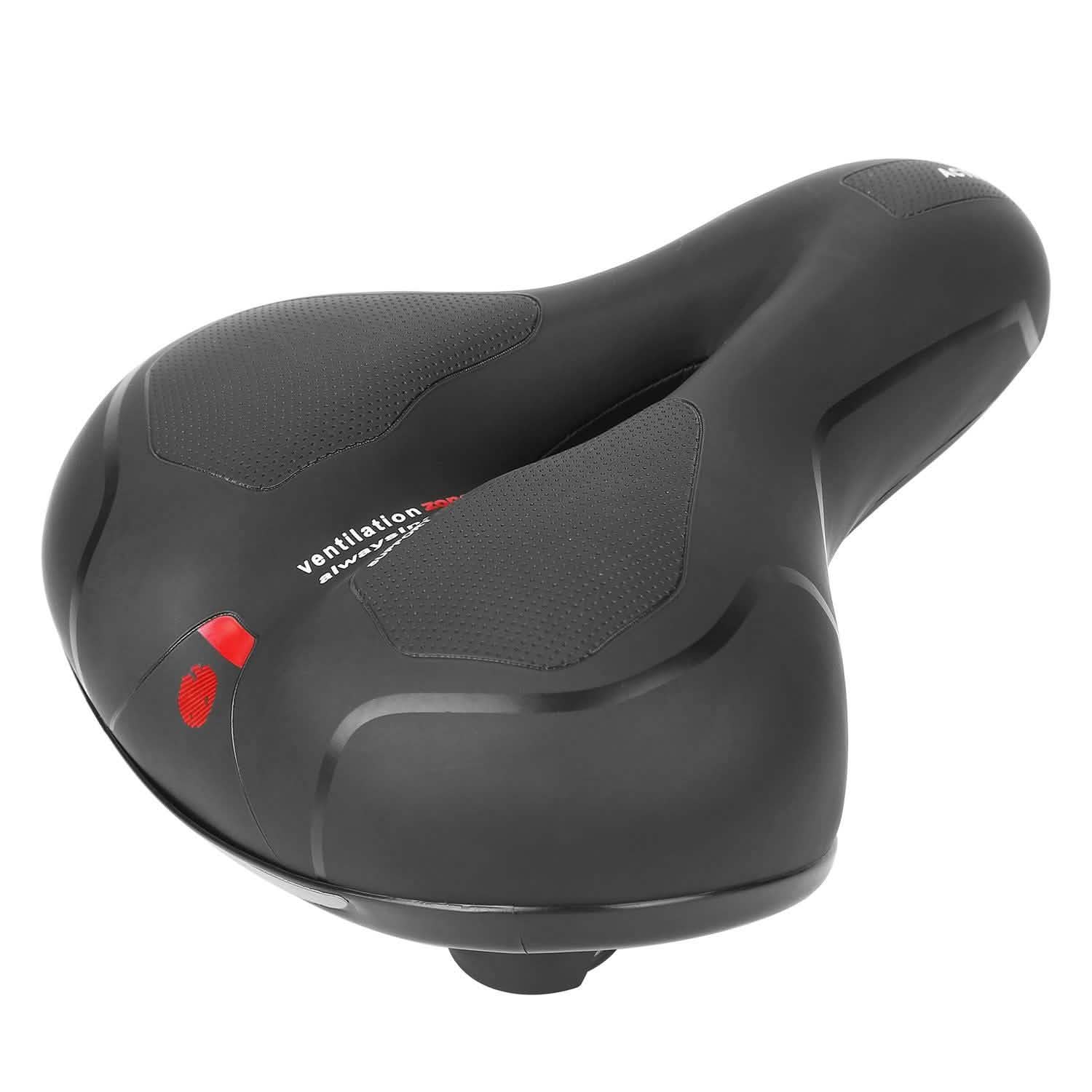 Comfortable Bike Seat Water Resistant MTB Bicycle Padded Saddle Outdoor Recreation - Tophatter Daily Deals