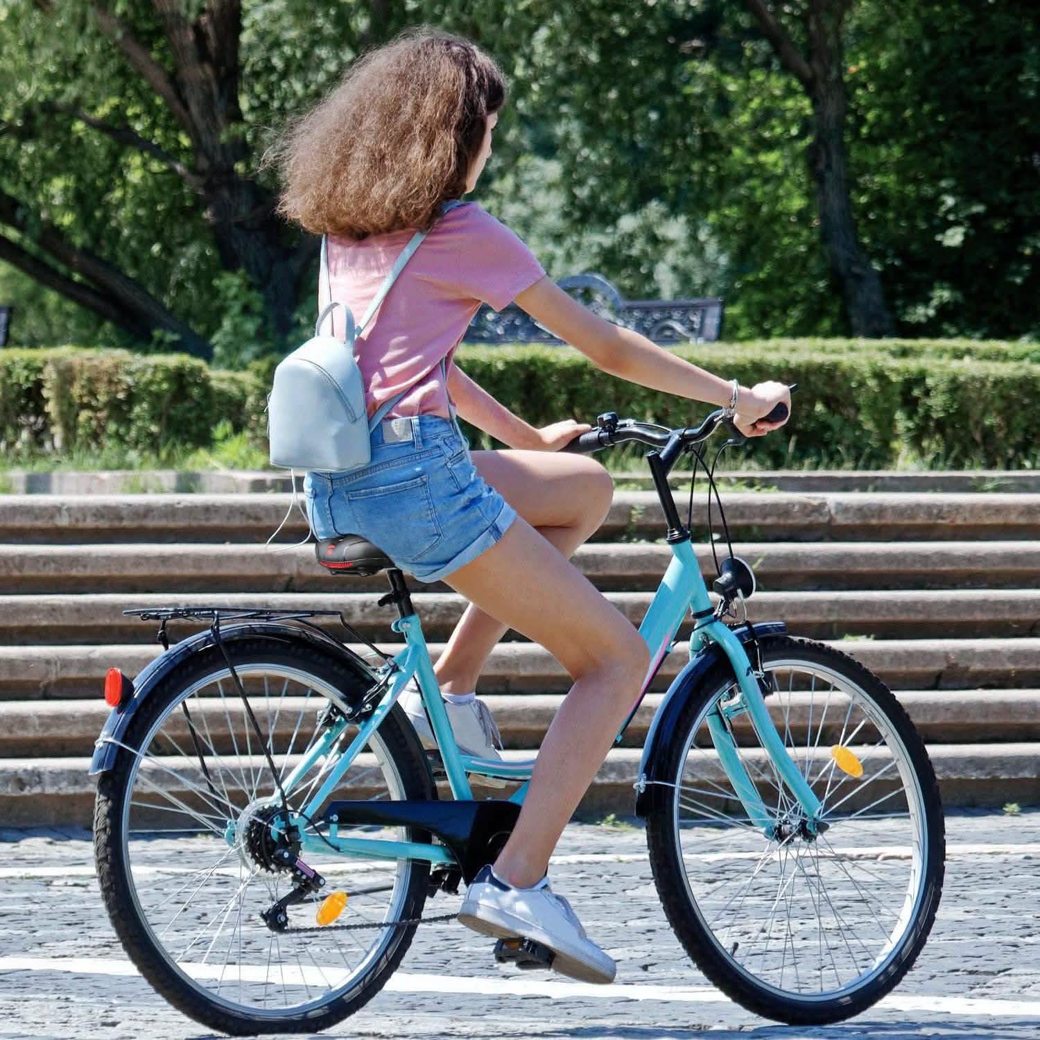 Comfortable Bike Seat Water Resistant MTB Bicycle Padded Saddle Outdoor Recreation - Tophatter Daily Deals