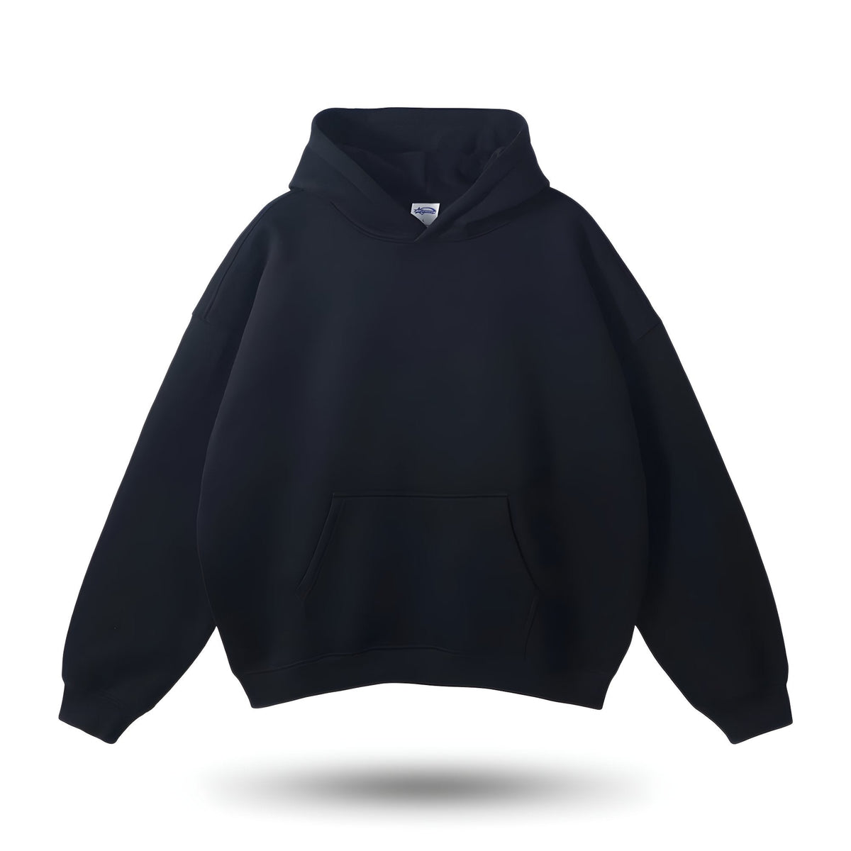 Oversized Cozy Women’s Hoodie - Relaxed Cut, Polyester Onyx Black - Tophatter Daily Deals
