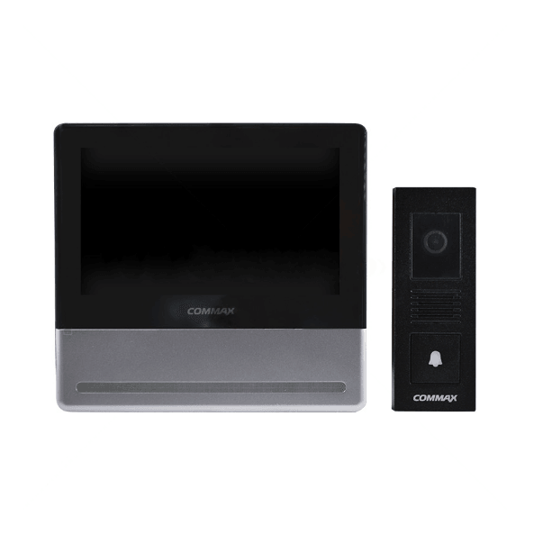 COMMAX 7" NEO SILVER VIDEO INTERCOM CELL KIT - Tophatter's Army Deals INTERCOM - Tophatter Daily Deals