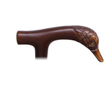 Scratch and Dent Fritz Duck Imitation Wood Handle Cane Italian Handle w/ Custom Shaft & Collar V1824 Bird Walking Canes - Tophatter Daily Deals