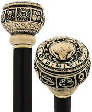 Comoys Cancer Handle Cane: Astrological Design for Style - Tophatter Daily Deals