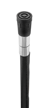 Hammock Chair Cane: Genuine Leather, Adjustable - Spike Tip Sitting Canes - Tophatter Daily Deals