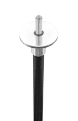 Hammock Chair Cane: Genuine Leather, Adjustable - Spike Tip Sitting Canes - Tophatter Daily Deals