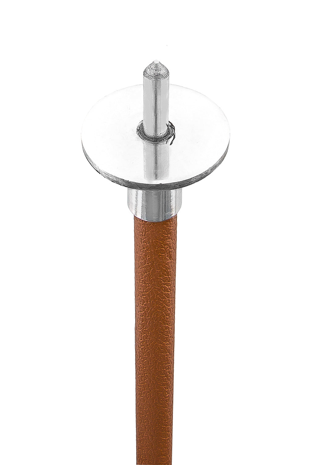 Hammock Chair Cane: Genuine Leather, Adjustable - Spike Tip Sitting Canes - Tophatter Daily Deals