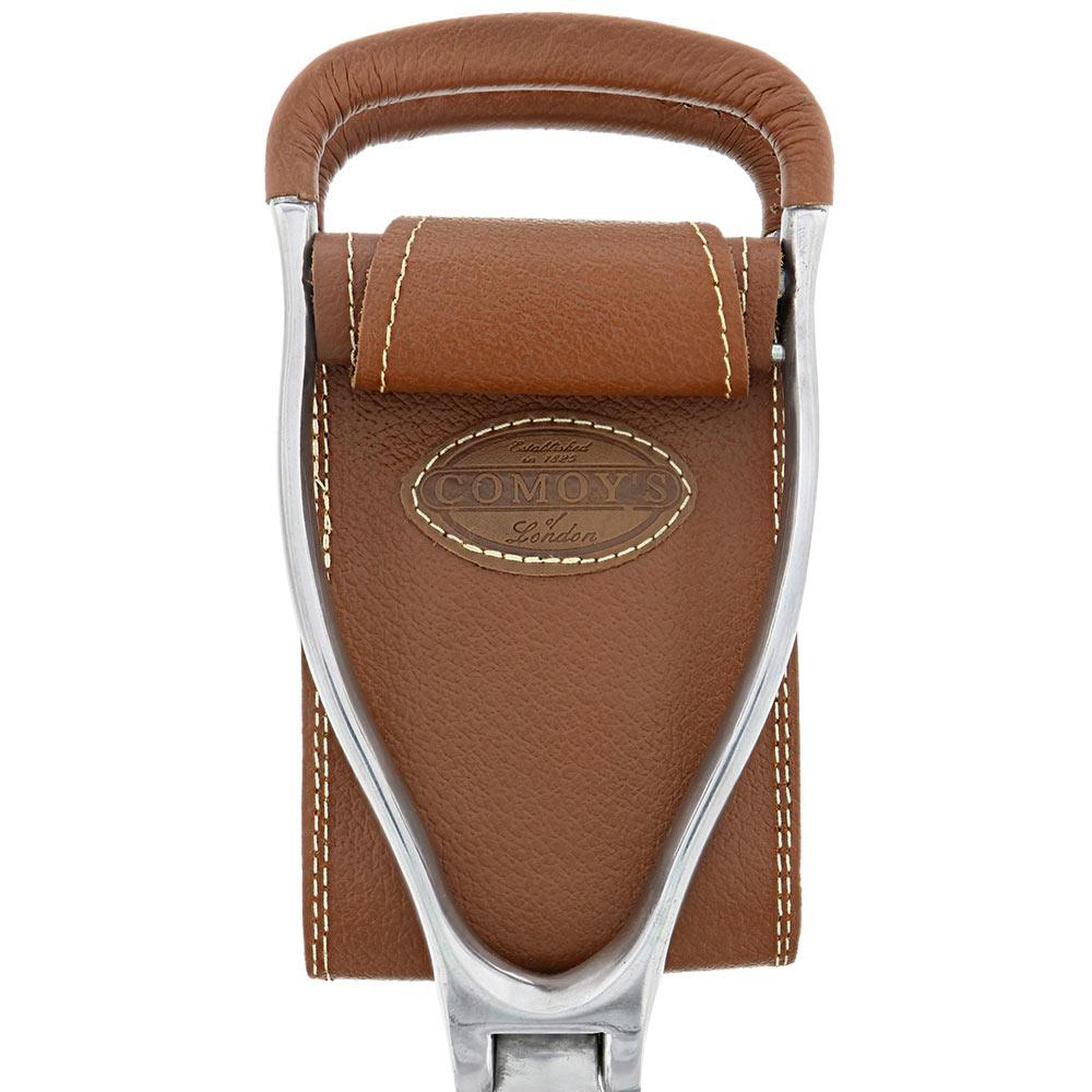 Hammock Chair Cane: Genuine Leather, Adjustable - Spike Tip Sitting Canes - Tophatter Daily Deals