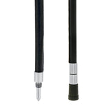 Hammock Chair Cane: Genuine Leather, Adjustable - Spike Tip Sitting Canes - Tophatter Daily Deals
