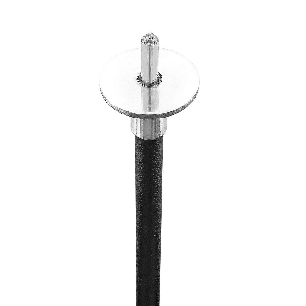 Hammock Chair Cane: Genuine Leather, Adjustable - Spike Tip Sitting Canes - Tophatter Daily Deals