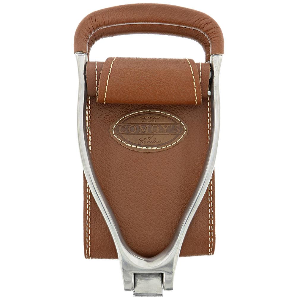 Hammock Chair Cane: Genuine Leather, Adjustable - Spike Tip Sitting Canes - Tophatter Daily Deals