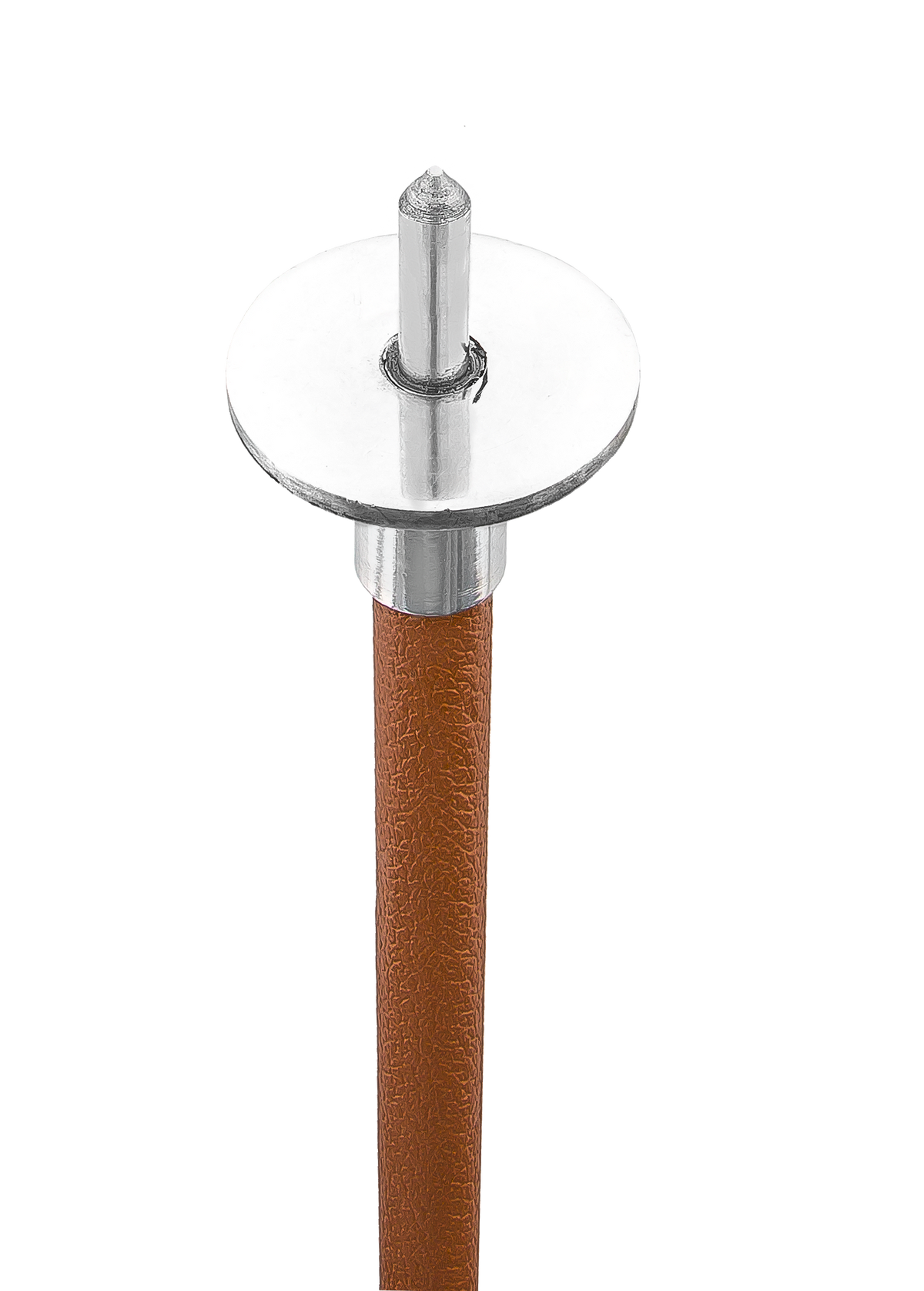 Hammock Chair Cane: Genuine Leather, Adjustable - Spike Tip Sitting Canes - Tophatter Daily Deals