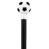 Scratch and Dent Soccer Ball Walking Cane with Custom Shaft and Collar V2136 Sports Walking Canes - Tophatter Daily Deals