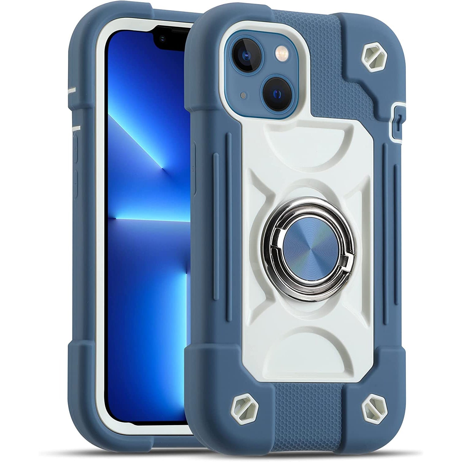 Compatible with iPhone 14 Case - Assorted Styles Blue iPhone Case - Tophatter Daily Deals