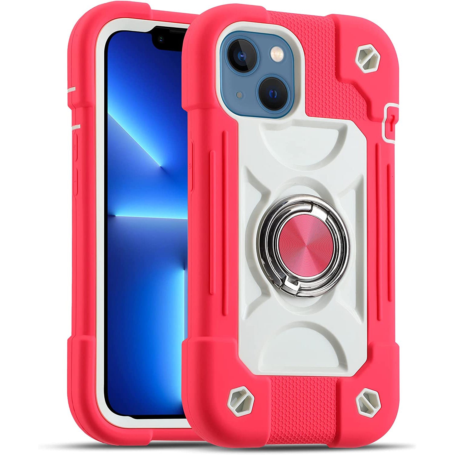 Compatible with iPhone 14 Case - Assorted Styles Hot Pink iPhone Case - Tophatter Daily Deals