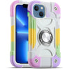 Compatible with iPhone 14 Case - Assorted Styles Rainbow White iPhone Case - Tophatter Daily Deals
