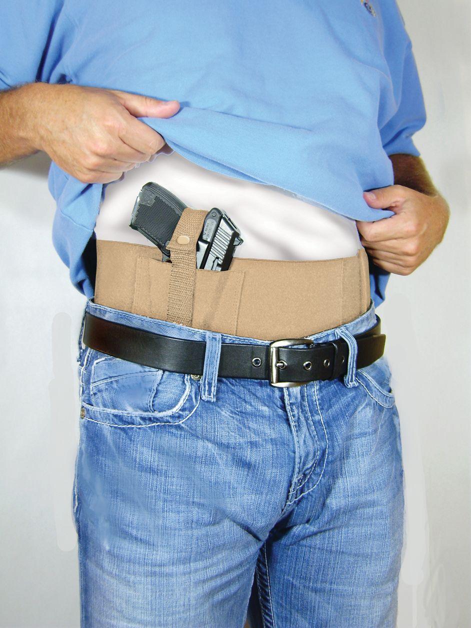 Concealed Carry Belly Band Neutral Large Size Tactical - Tophatter Daily Deals