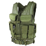 CONDOR ELITE TACTICAL VEST OLIVE DRAB - Tophatter's Army Deals HOLSTERS & BAGS - Tophatter Daily Deals