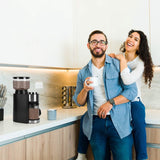 Conical Bur Coffee Bean Electric Grinder with 25 Grind Settings Coffee Makers & Accessories - Tophatter Daily Deals