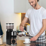 Conical Bur Coffee Bean Electric Grinder with 25 Grind Settings Coffee Makers & Accessories - Tophatter Daily Deals