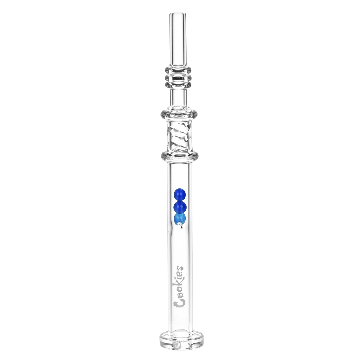Cookies Honey Twist Dab Straw Set Cookies Blue Dab Straws - Tophatter Daily Deals