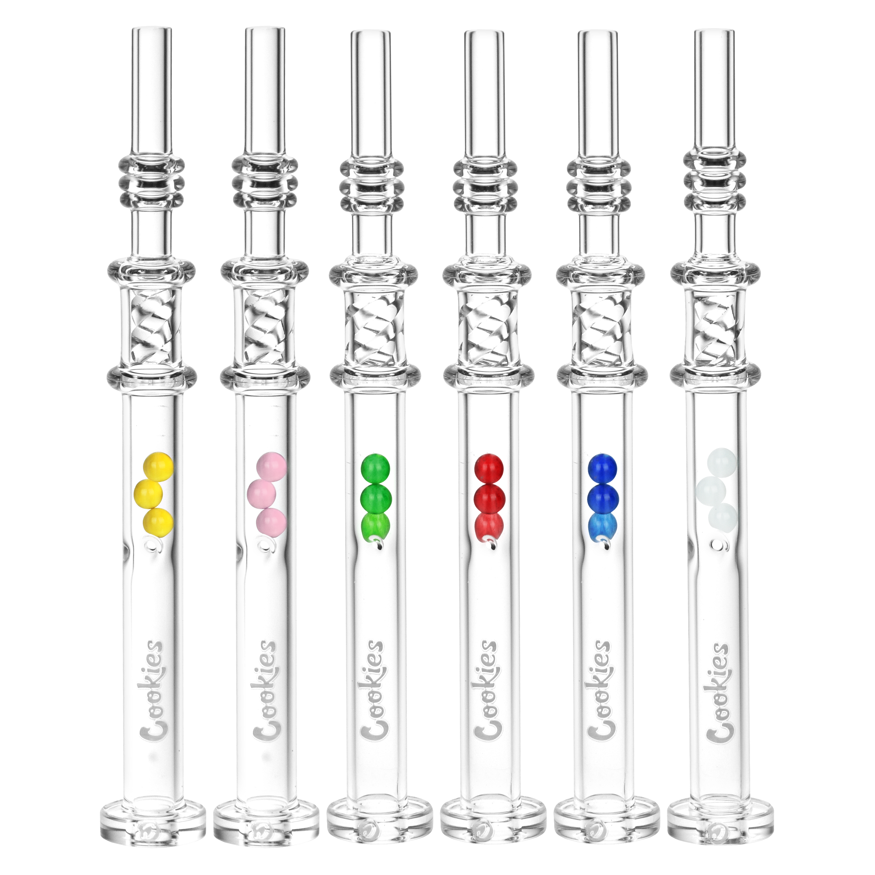 Cookies Honey Twist Dab Straw Set Surprise Me! Dab Straws - Tophatter Daily Deals