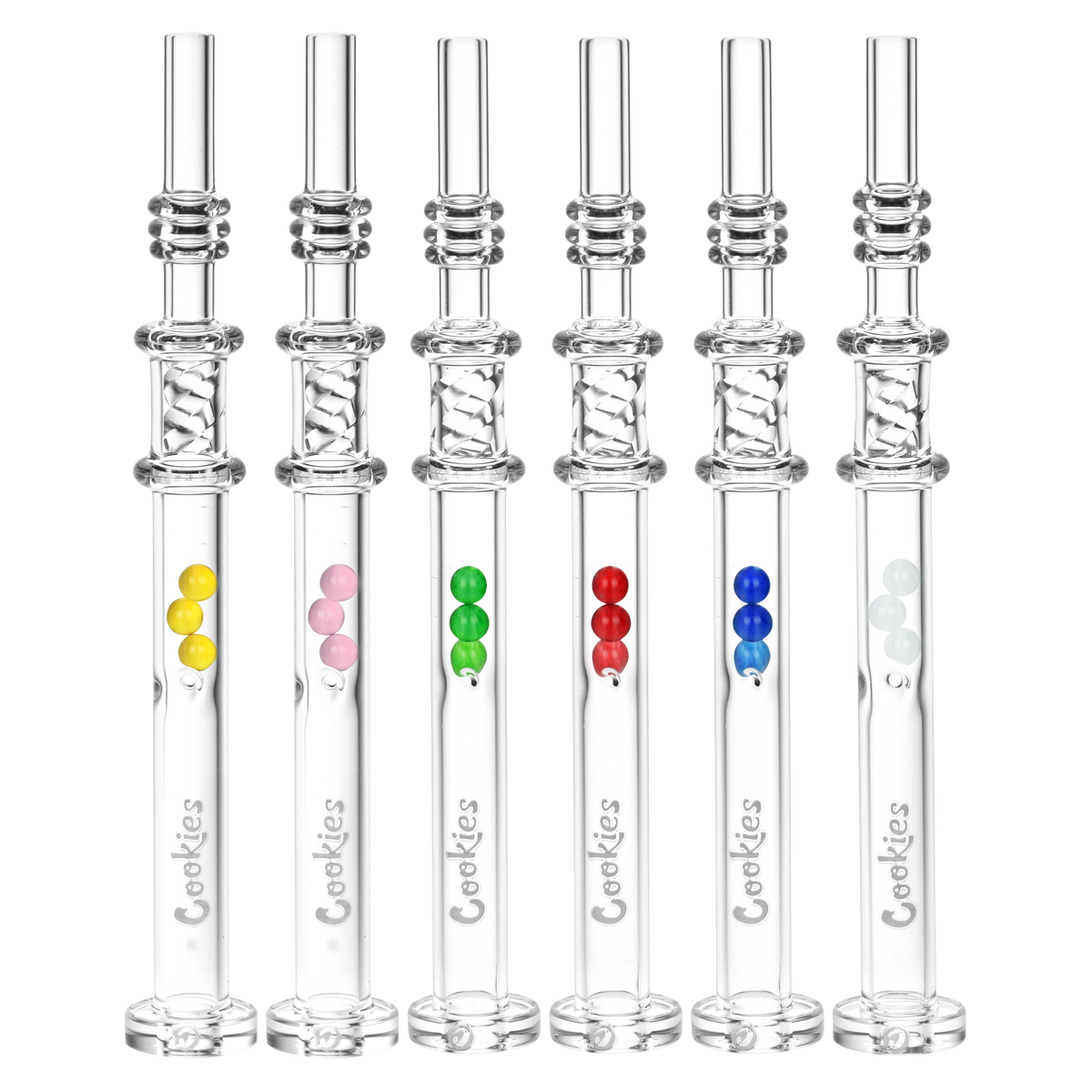 Cookies Honey Twist Dab Straw Set Surprise Me! Dab Straws - Tophatter Daily Deals