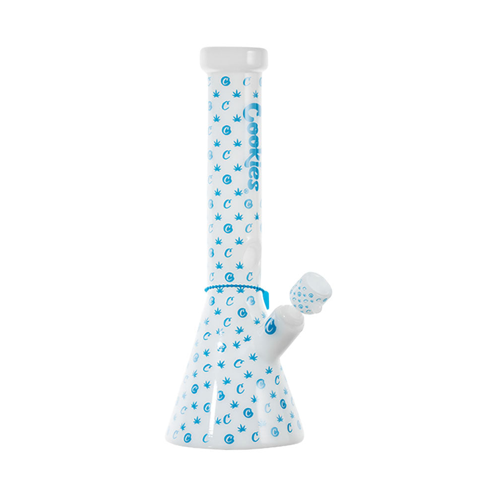 Cookies V Beaker Bong & Grinder Set Cookies Blue Bongs - Tophatter Daily Deals