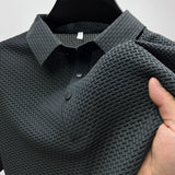 Cool and Breathable Polo Shirt Men T-Shirts - Tophatter Daily Deals