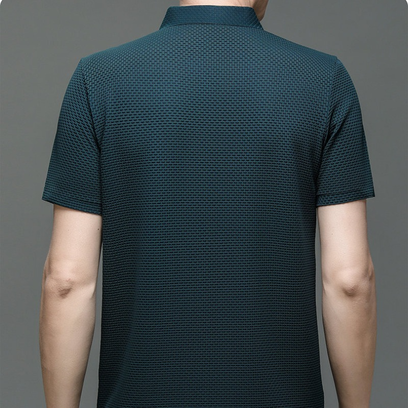 Cool and Breathable Polo Shirt Men T-Shirts - Tophatter Daily Deals