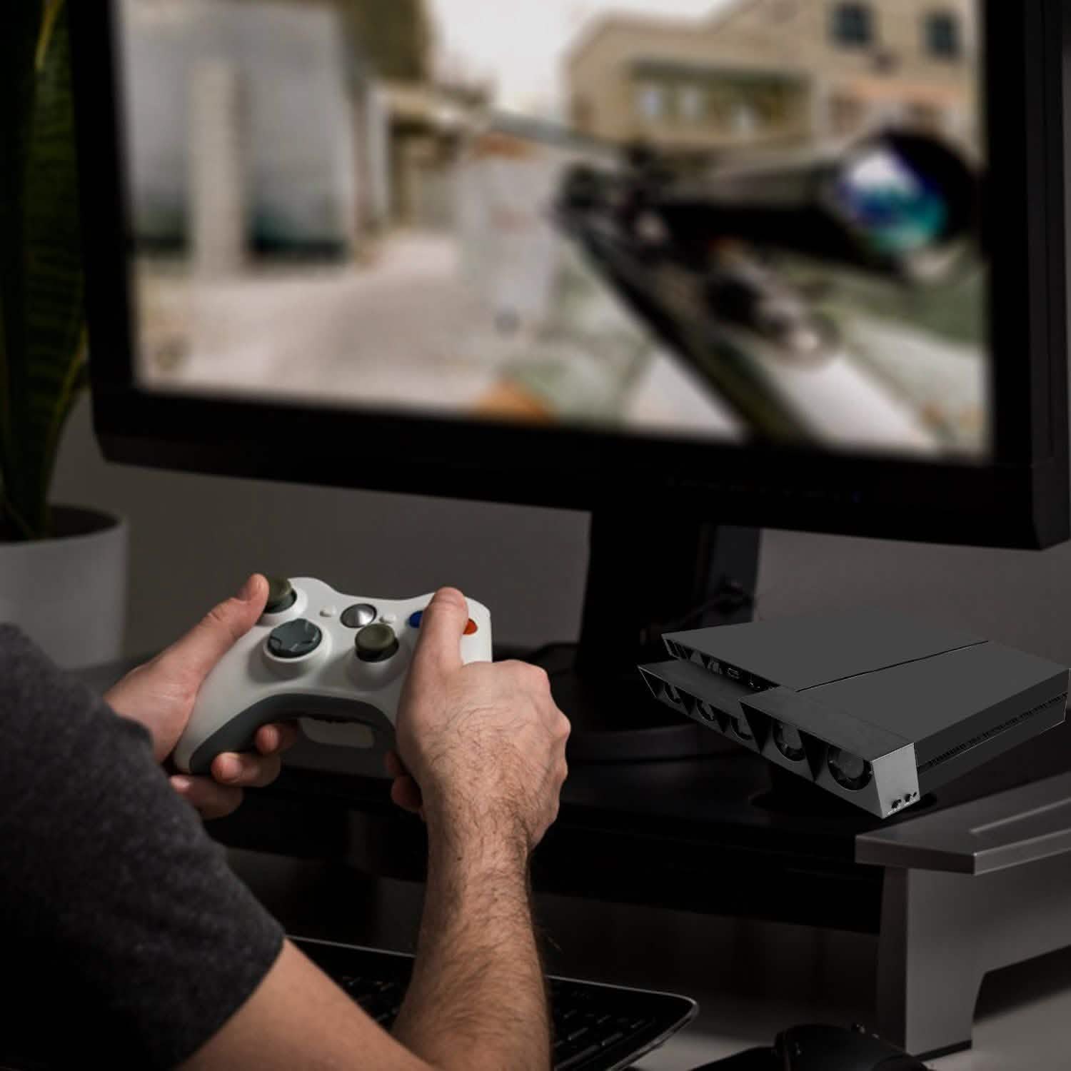 Cooling Fan Fit For PS4 Gaming Console Video Games & Consoles - Tophatter Daily Deals