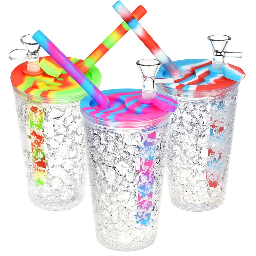 Cooling Freeze Travel Cup Bubbler Bubblers - Tophatter Daily Deals