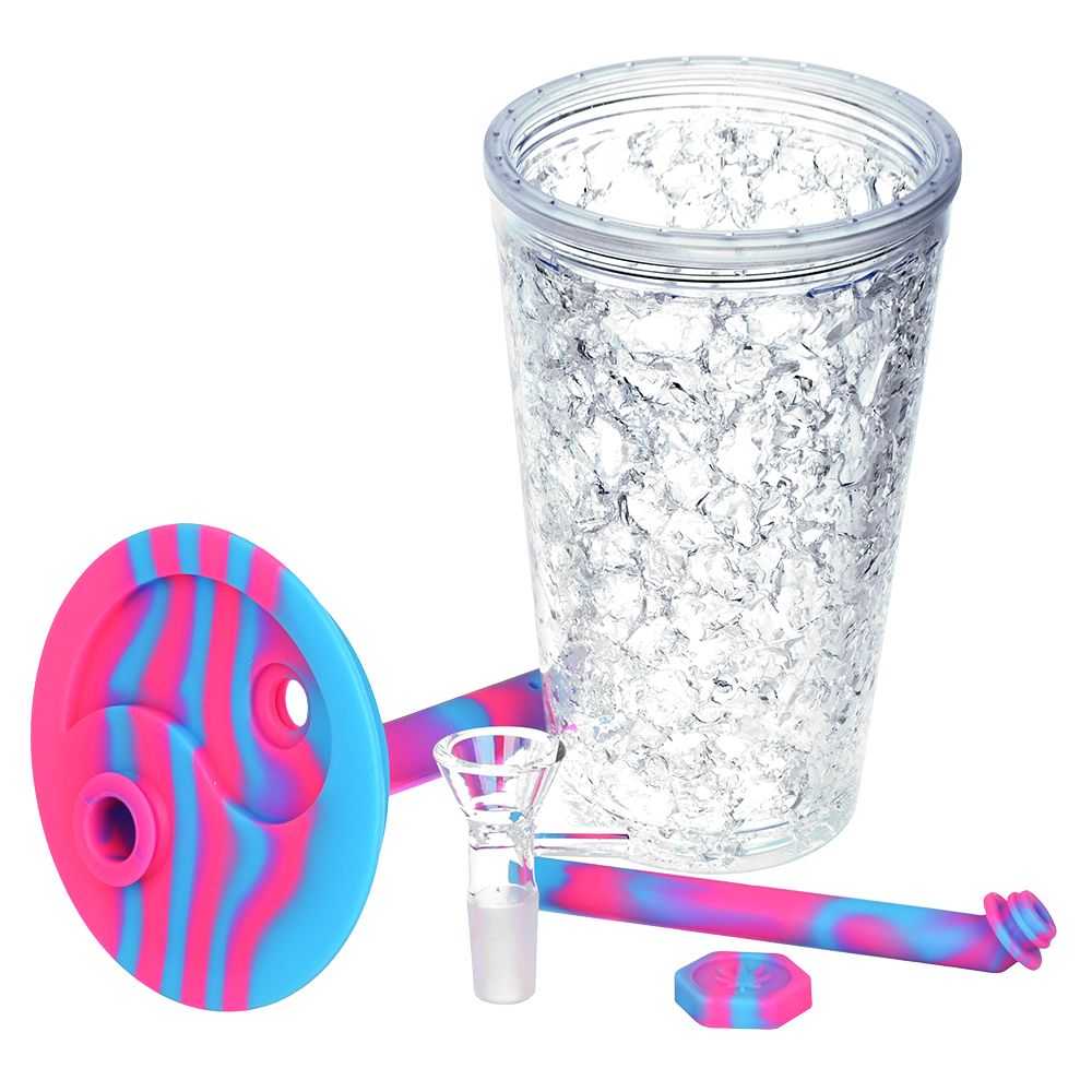 Cooling Freeze Travel Cup Bubbler Bubblers - Tophatter Daily Deals