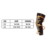 Copper Infused Arm Compression Elbow Support Sleeves Health & Wellness - Tophatter Daily Deals