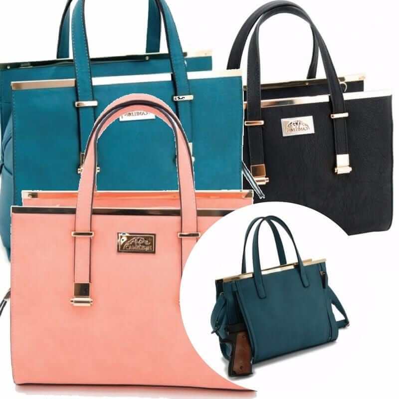 Cora Concealed Carry Purse Firearm Handbag Handgun Purses - Tophatter Daily Deals