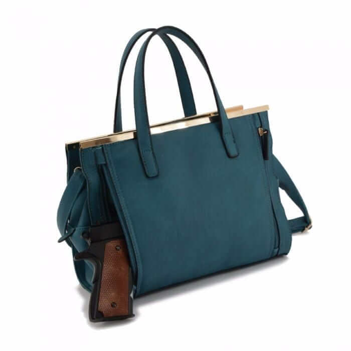 Cora Concealed Carry Purse Firearm Handbag Handgun Purses - Tophatter Daily Deals