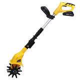 Cordless Electric Garden Tiller Cultivator With 20V Rechargeable Battery Garden & Patio - Tophatter Daily Deals
