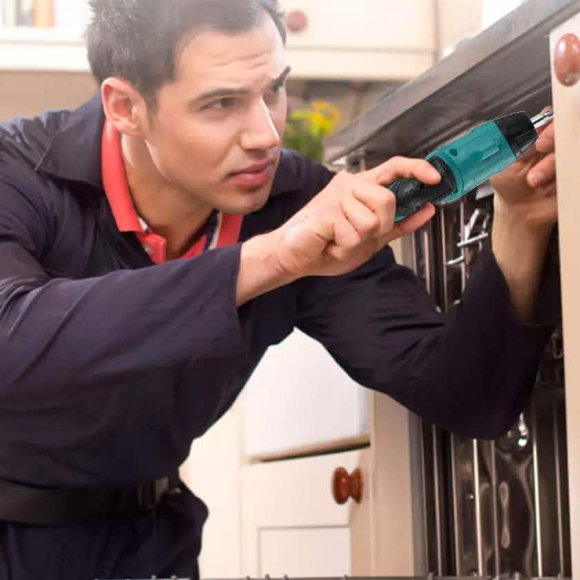 Cordless Electric Screwdriver Set with 45 Drill Bits and Carrying Case Home Improvement - Tophatter Daily Deals